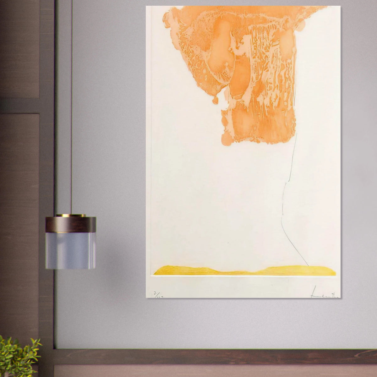 Pranzo Italiano - 1973 Poster | Helen Frankenthaler Poster | Frankenthaler Helen