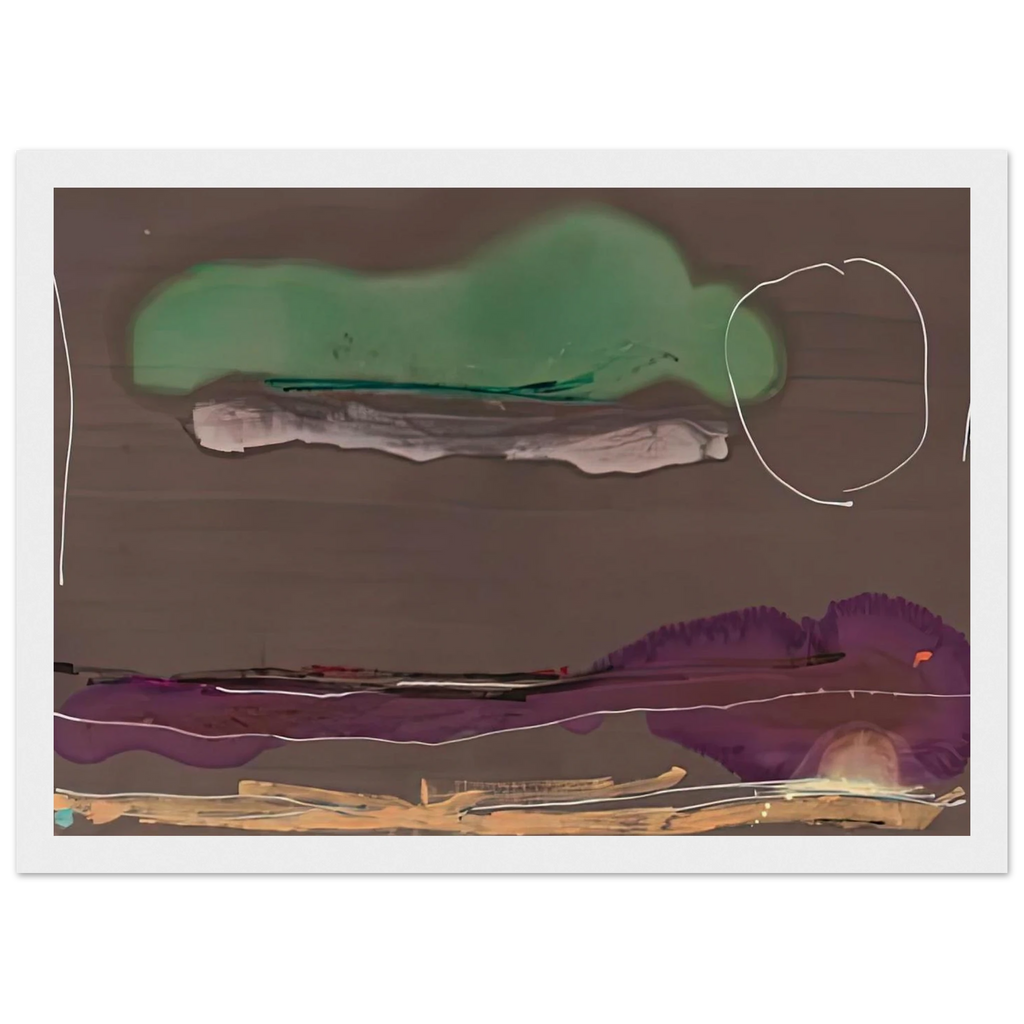 Madrid, 1984- Framed Poster | Helen Frankenthaler Framed Prints Wall Art | Frankenthaler Helen