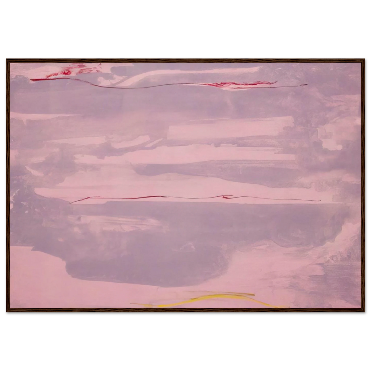 Dream Walk - 1977 Framed Poster | Helen Frankenthaler Framed Prints Wall Art | Frankenthaler Helen