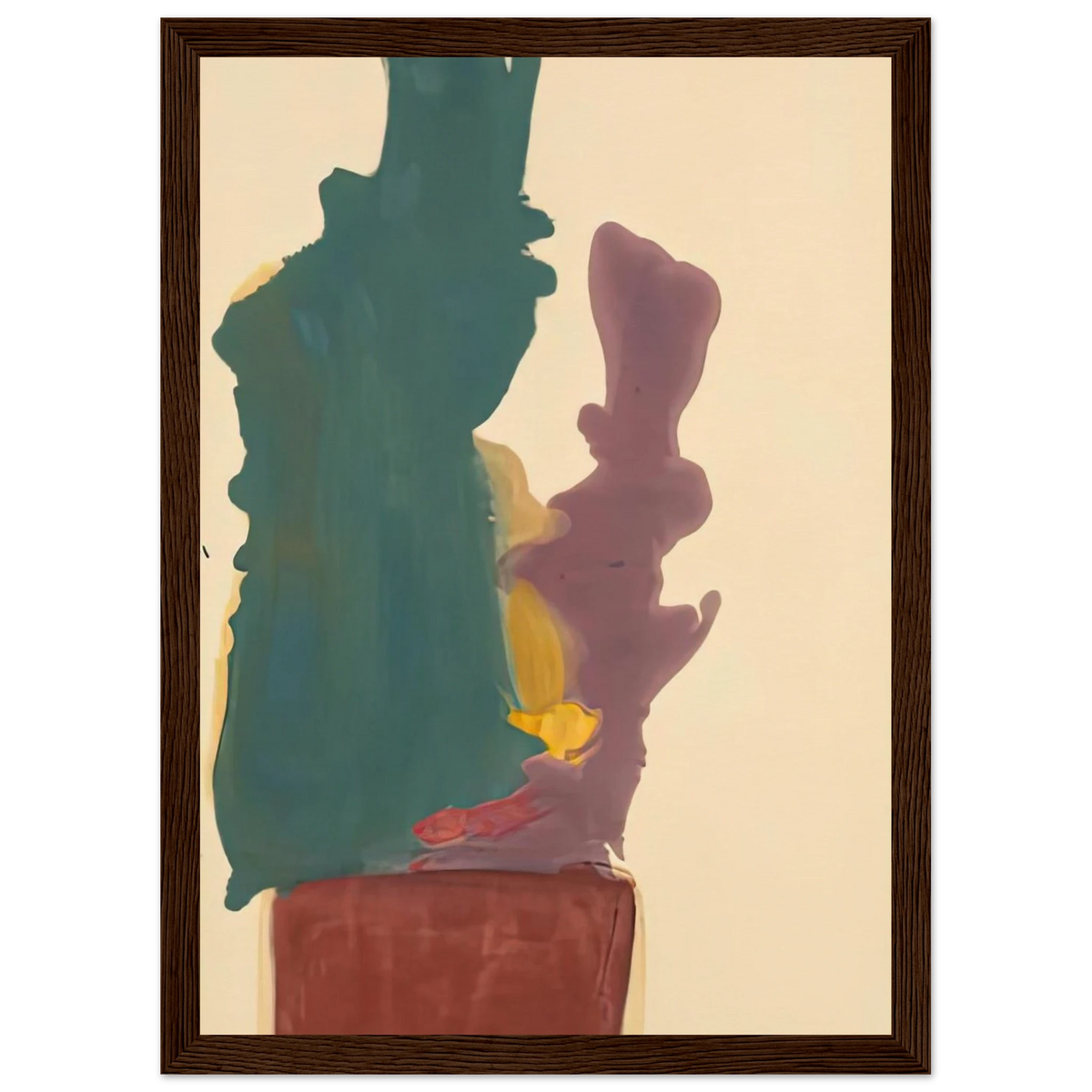 Evil Spirit, 1963- Framed Poster | Helen Frankenthaler Framed Prints Wall Art | Frankenthaler Helen