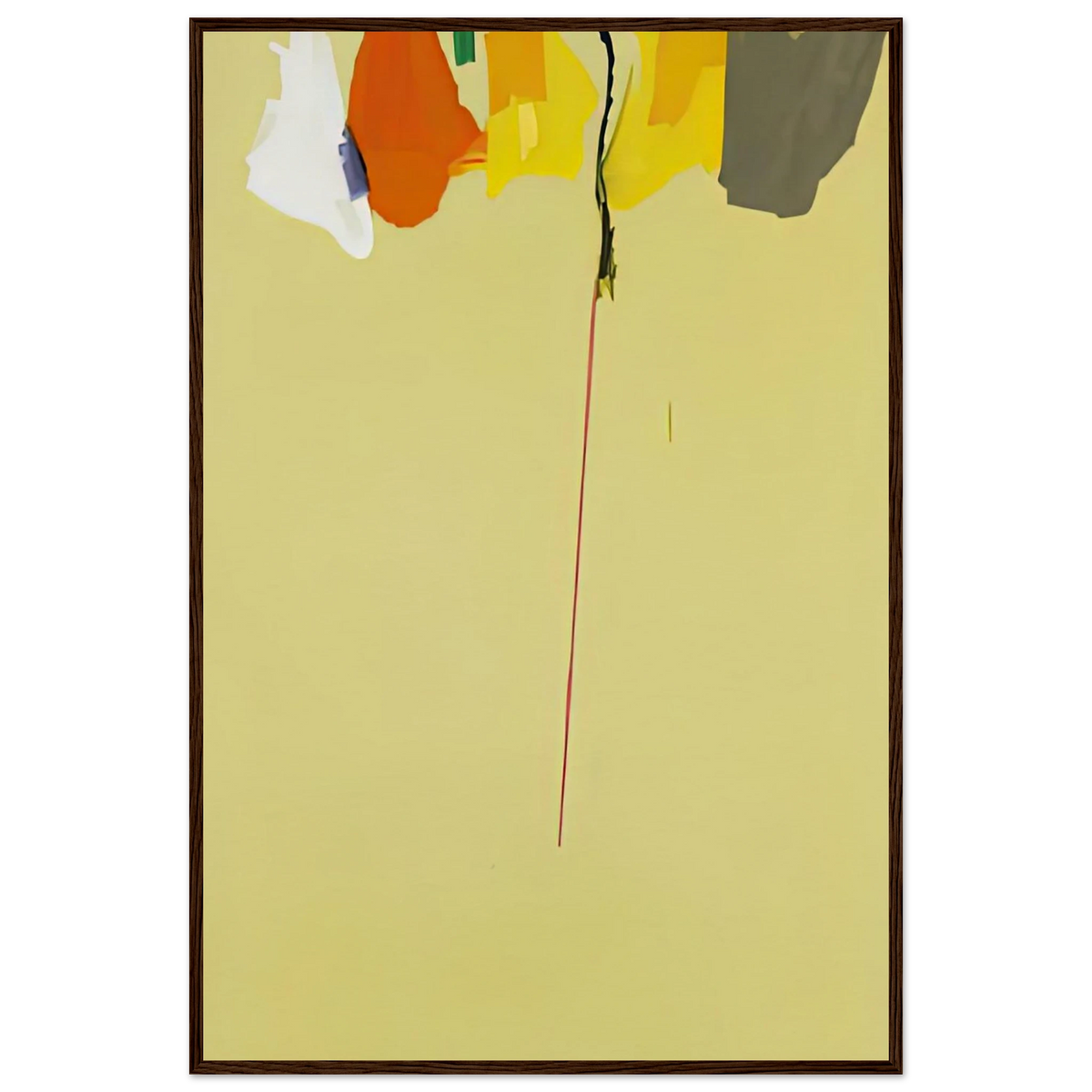 Rapunzel, 1974- Framed Poster | Helen Frankenthaler Framed Prints Wall Art | Frankenthaler Helen