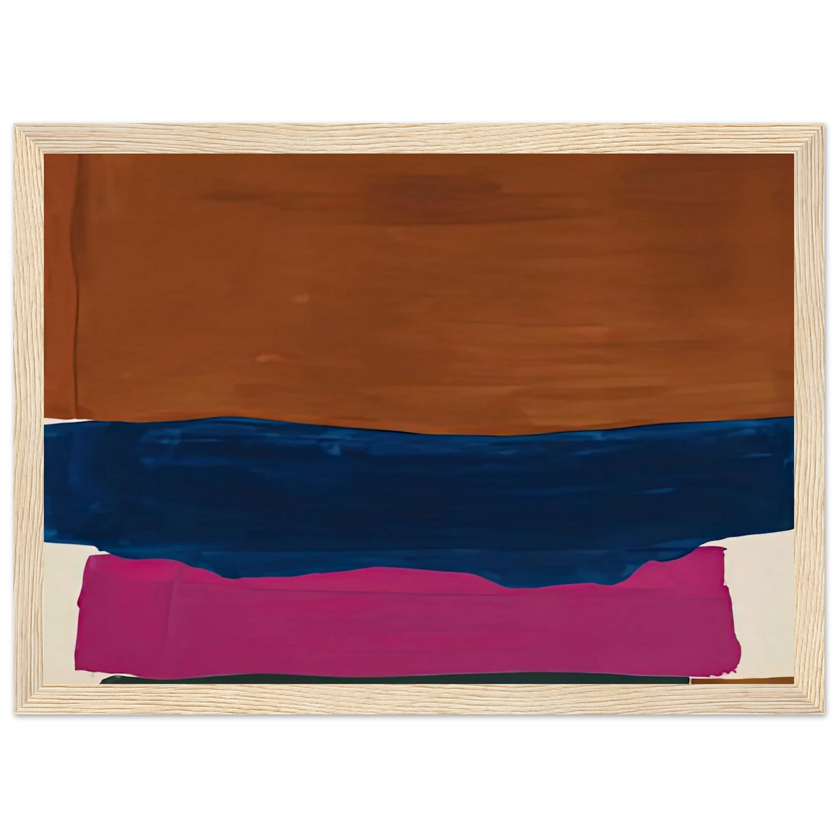 Indian Summer, 1967- Framed Poster | Helen Frankenthaler Framed Prints Wall Art | Frankenthaler Helen