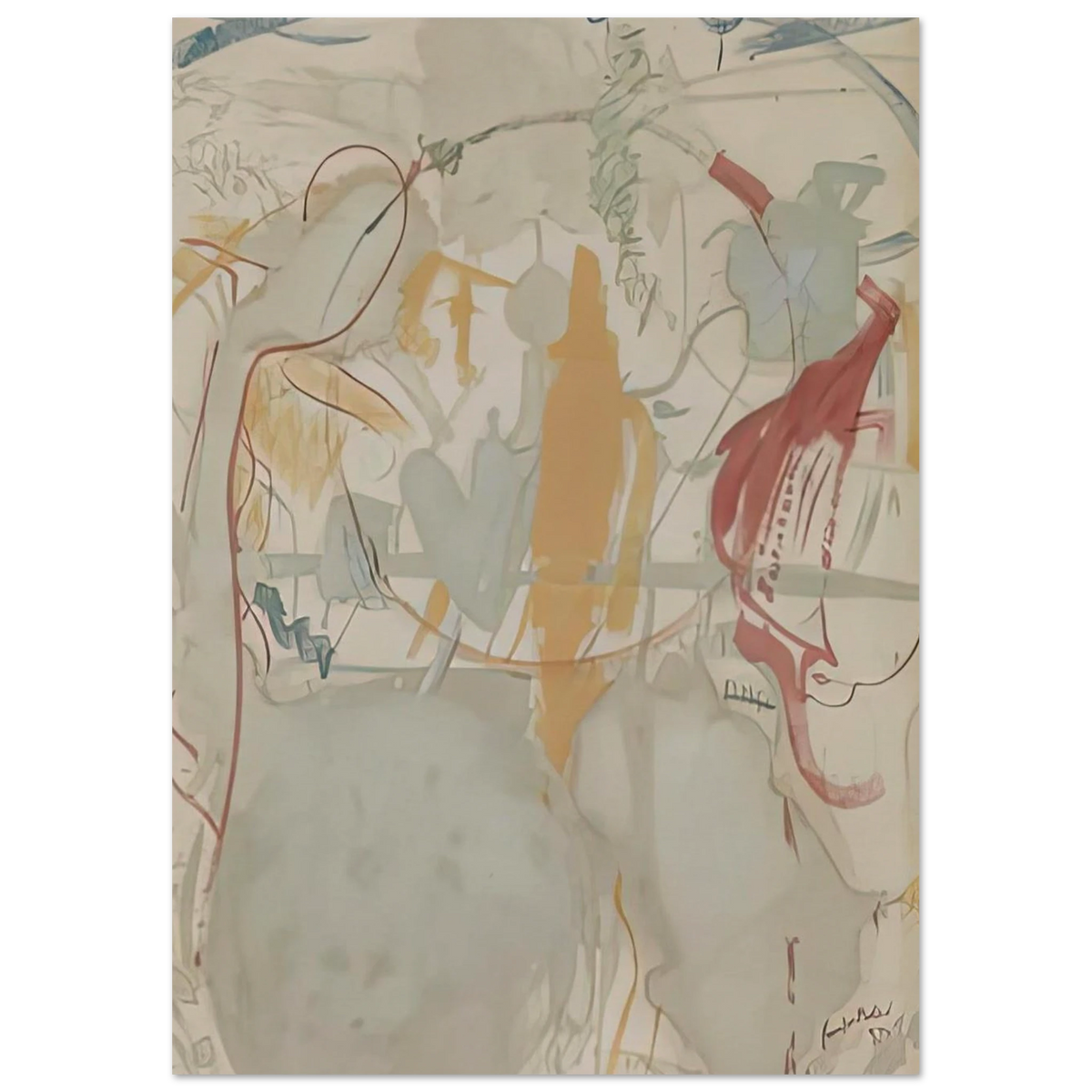 Seven Types of Ambiguity, 1957- Poster | Helen Frankenthaler Poster | Frankenthaler Helen