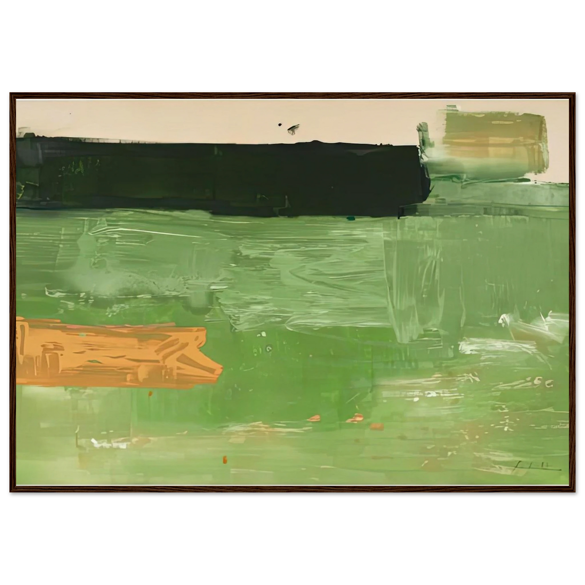 Mediterranean, 1981- Framed Poster | Helen Frankenthaler Framed Prints Wall Art | Frankenthaler Helen