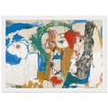 Madridscape, 1959- Framed Poster | Helen Frankenthaler Framed Prints Wall Art | Frankenthaler Helen