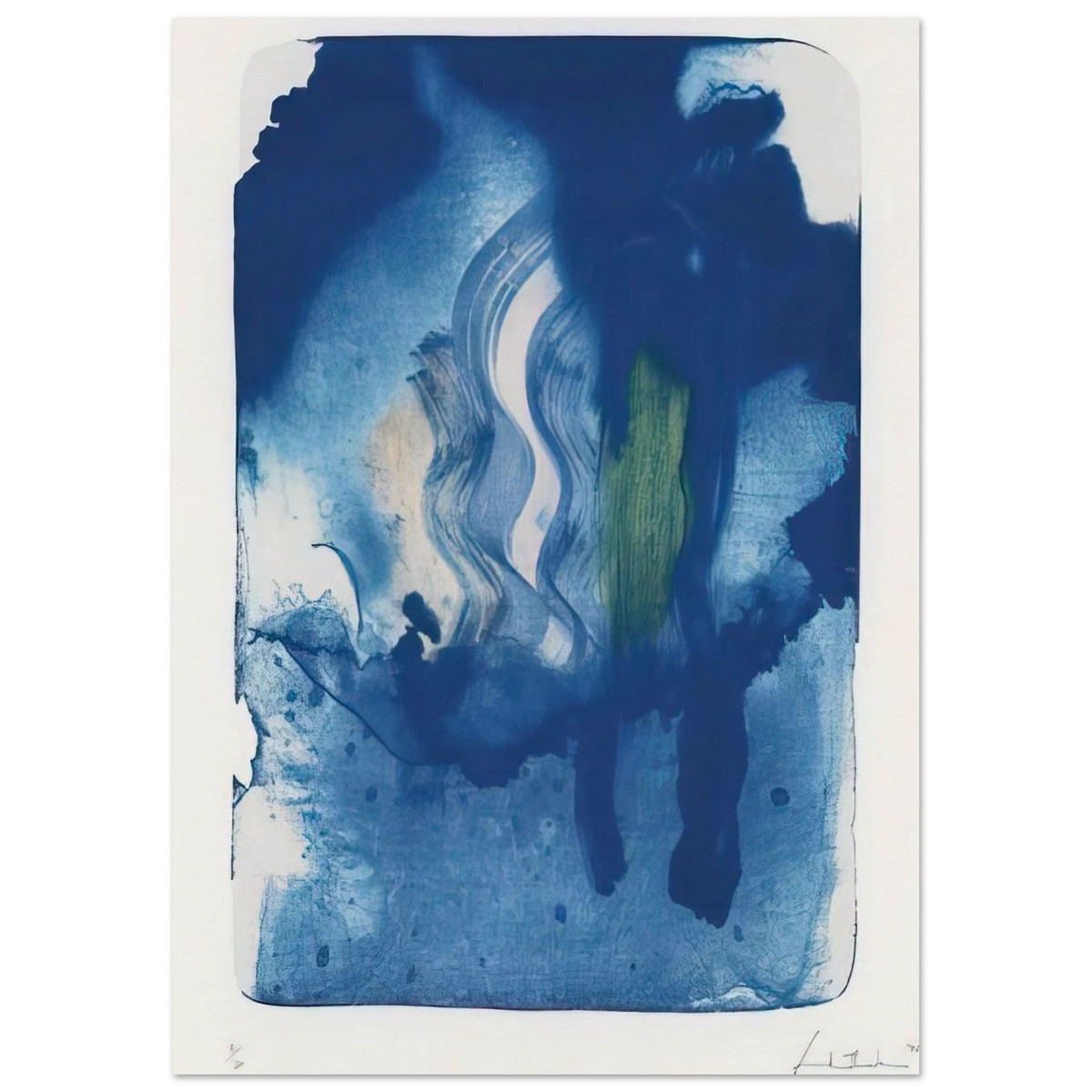 Reflections V - 1995 Poster | Helen Frankenthaler Poster | Frankenthaler Helen