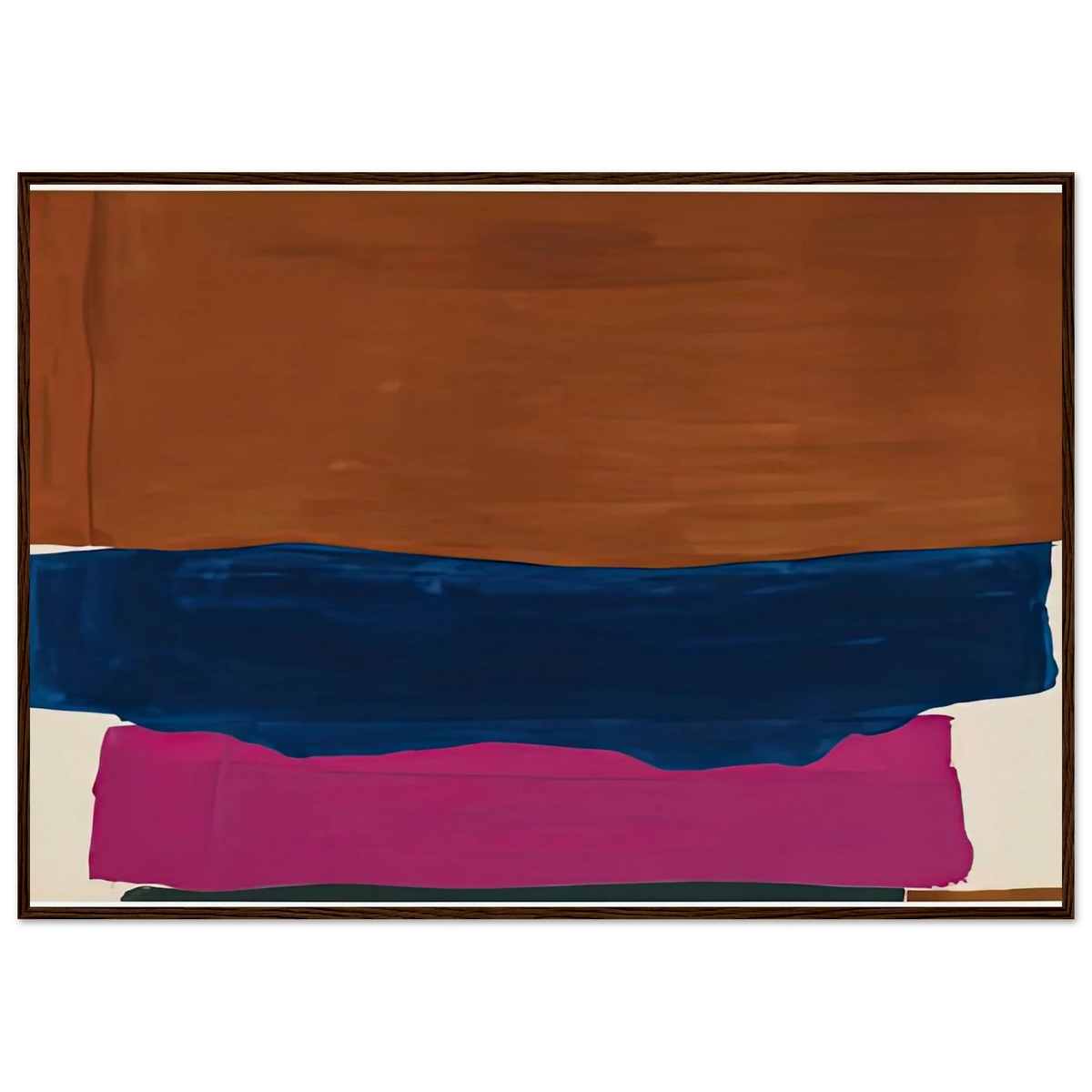Indian Summer, 1967- Framed Poster | Helen Frankenthaler Framed Prints Wall Art | Frankenthaler Helen