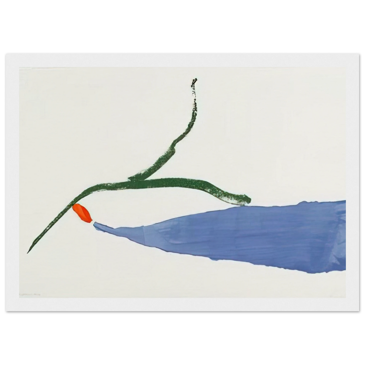 A Little Zen - 1970 Framed Poster | Helen Frankenthaler Framed Prints Wall Art | Frankenthaler Helen