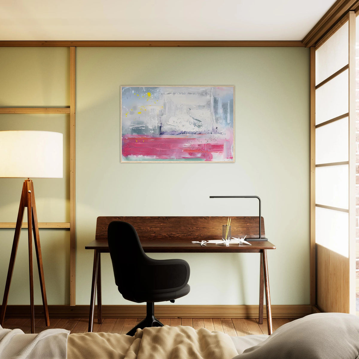 Hot Ice, 1990- Framed Poster | Helen Frankenthaler Framed Prints Wall Art | Frankenthaler Helen