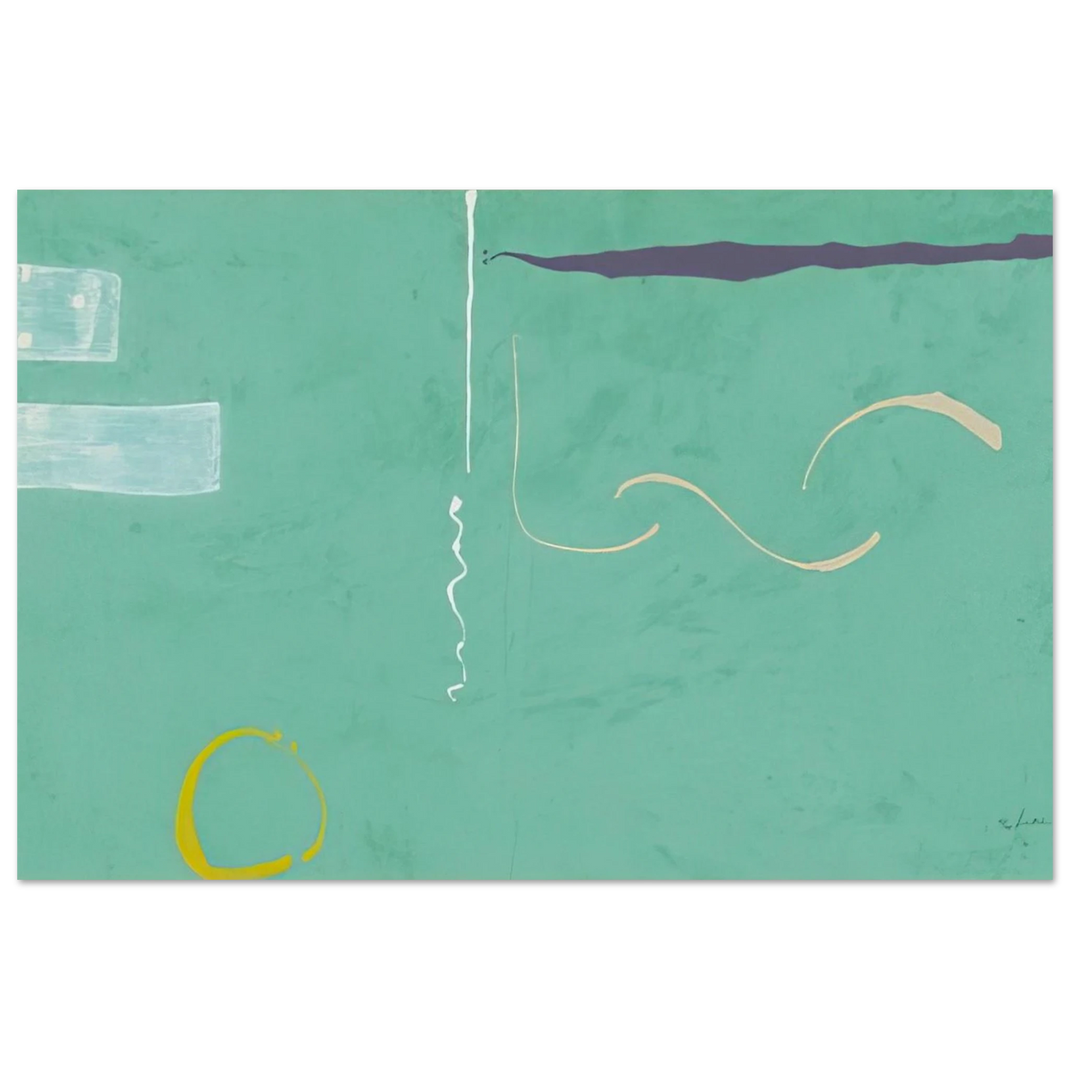 Tahiti - 1989 Poster | Helen Frankenthaler Poster | Frankenthaler Helen