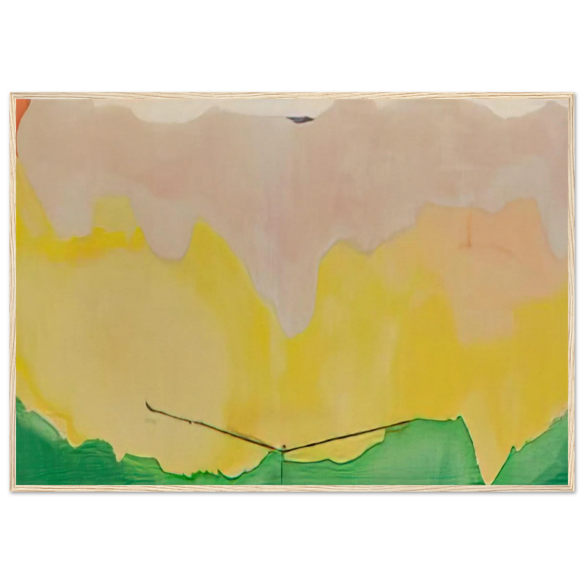 Boulevard - 1973 Framed Poster | Helen Frankenthaler Framed Prints Wall Art | Frankenthaler Helen