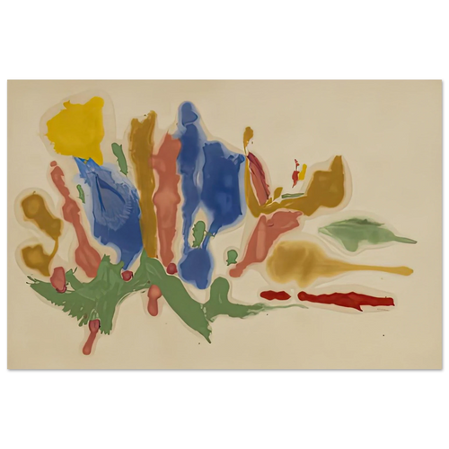 Cool Summer, 1962- Poster | Helen Frankenthaler Poster | Frankenthaler Helen