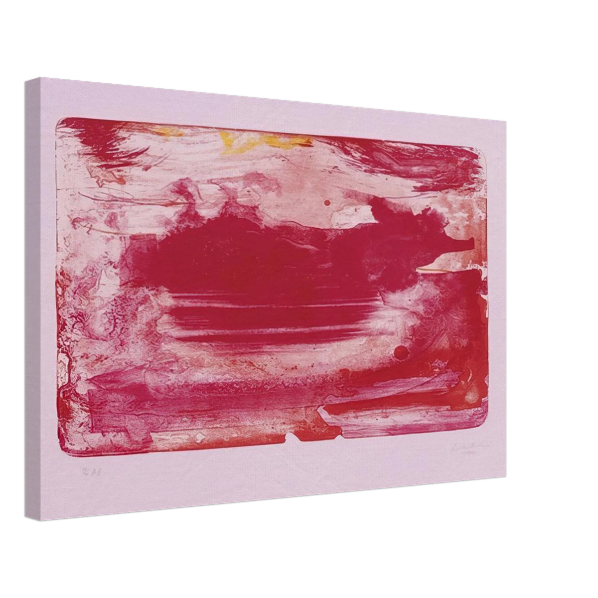The Red Sea - 1982 Canvas | Helen Frankenthaler Canvas | Frankenthaler Helen