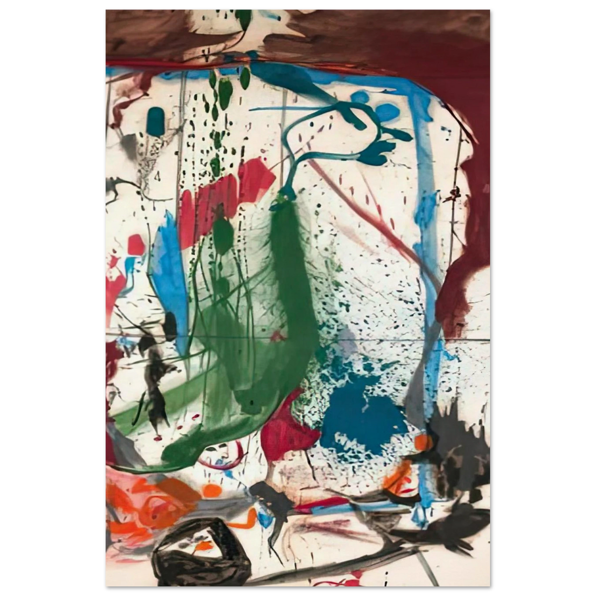 Las Mayas, 1958- Poster | Helen Frankenthaler Poster | Frankenthaler Helen