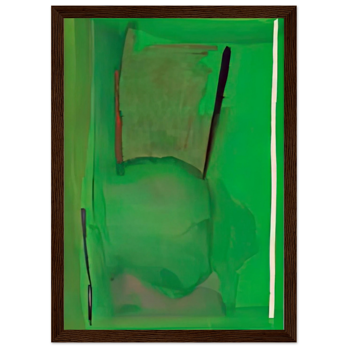 Ocean Drive West #2, 1974- Framed Poster | Helen Frankenthaler Framed Prints Wall Art | Frankenthaler Helen