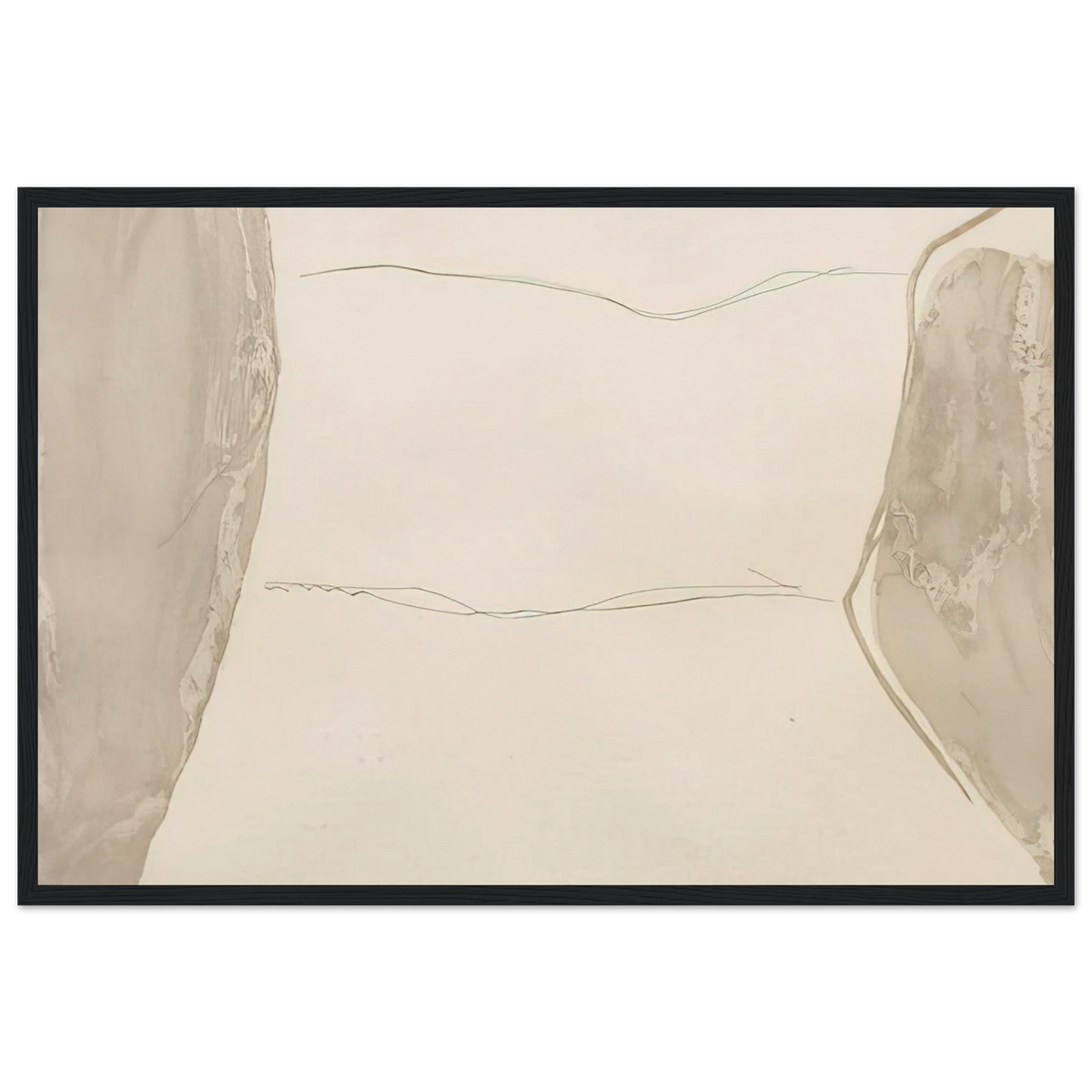 Ponti - 1973 Framed Poster | Helen Frankenthaler Framed Prints Wall Art | Frankenthaler Helen