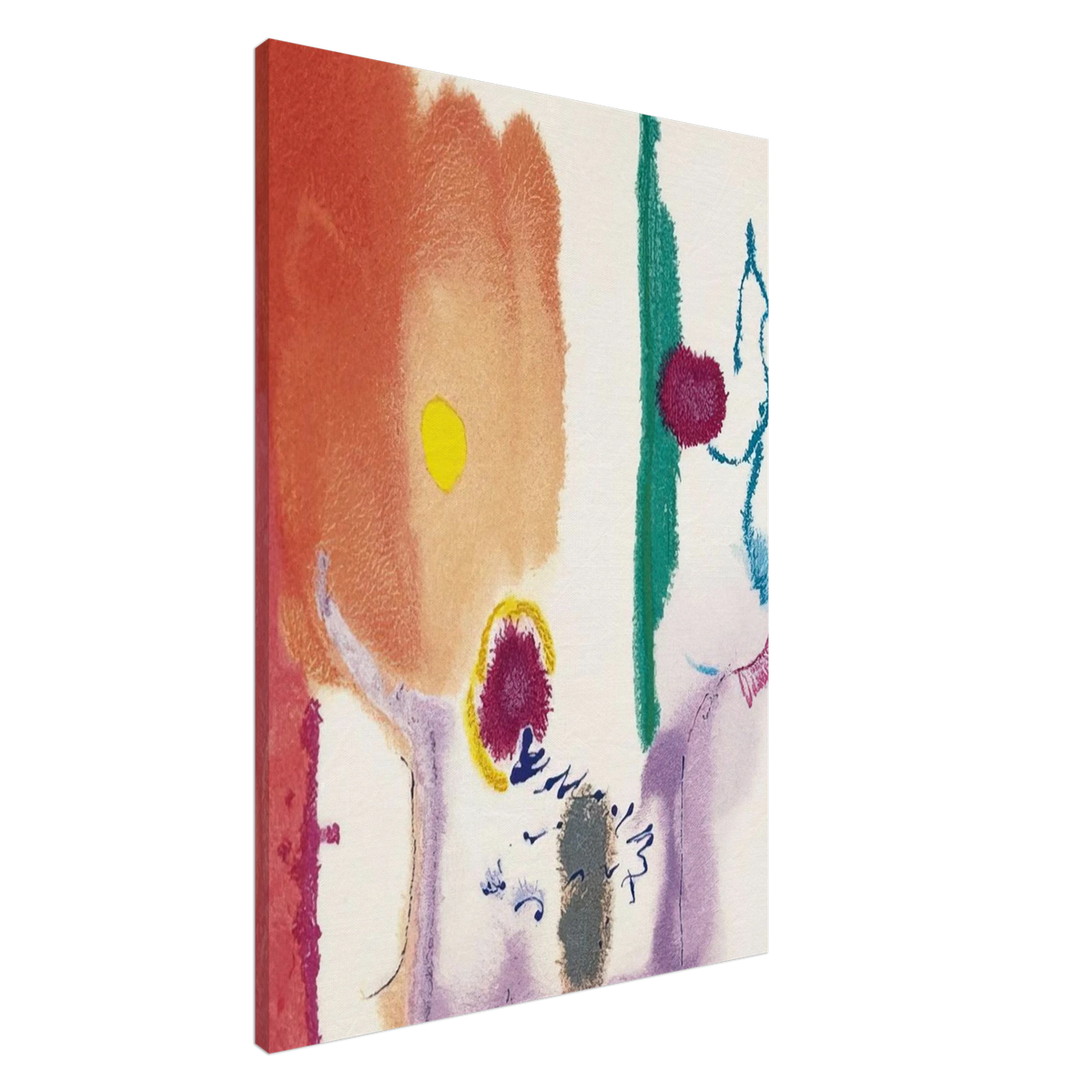 Beginnings - 2002 Canvas | Helen Frankenthaler Canvas | Frankenthaler Helen