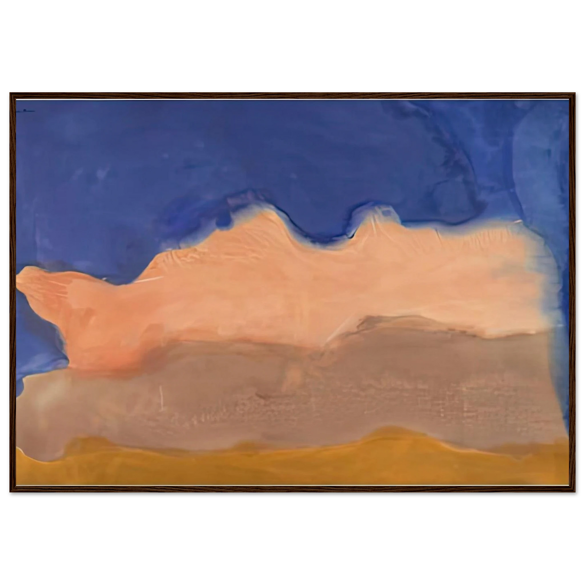 Moontide, 1968- Framed Poster | Helen Frankenthaler Framed Prints Wall Art | Frankenthaler Helen
