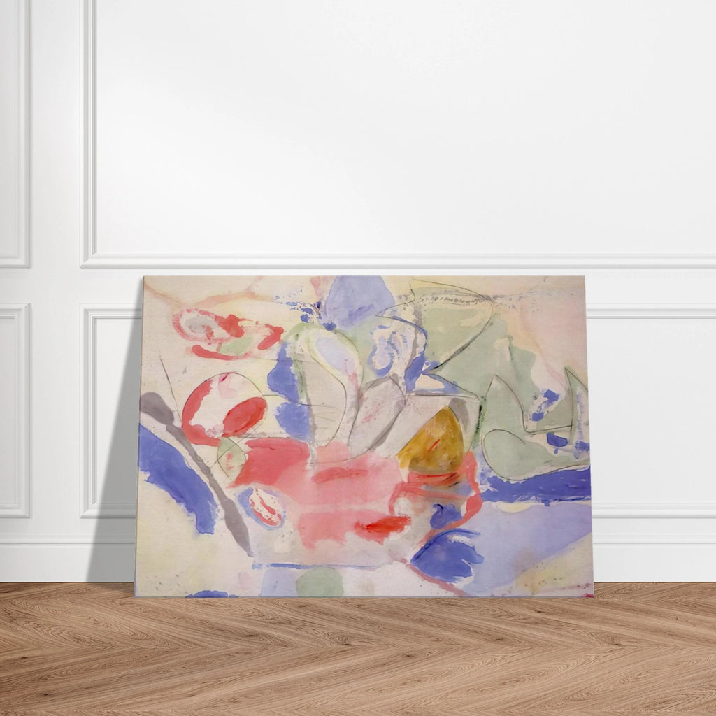 Mountains and Sea - 1952 Canvas | Helen Frankenthaler Canvas | Frankenthaler Helen