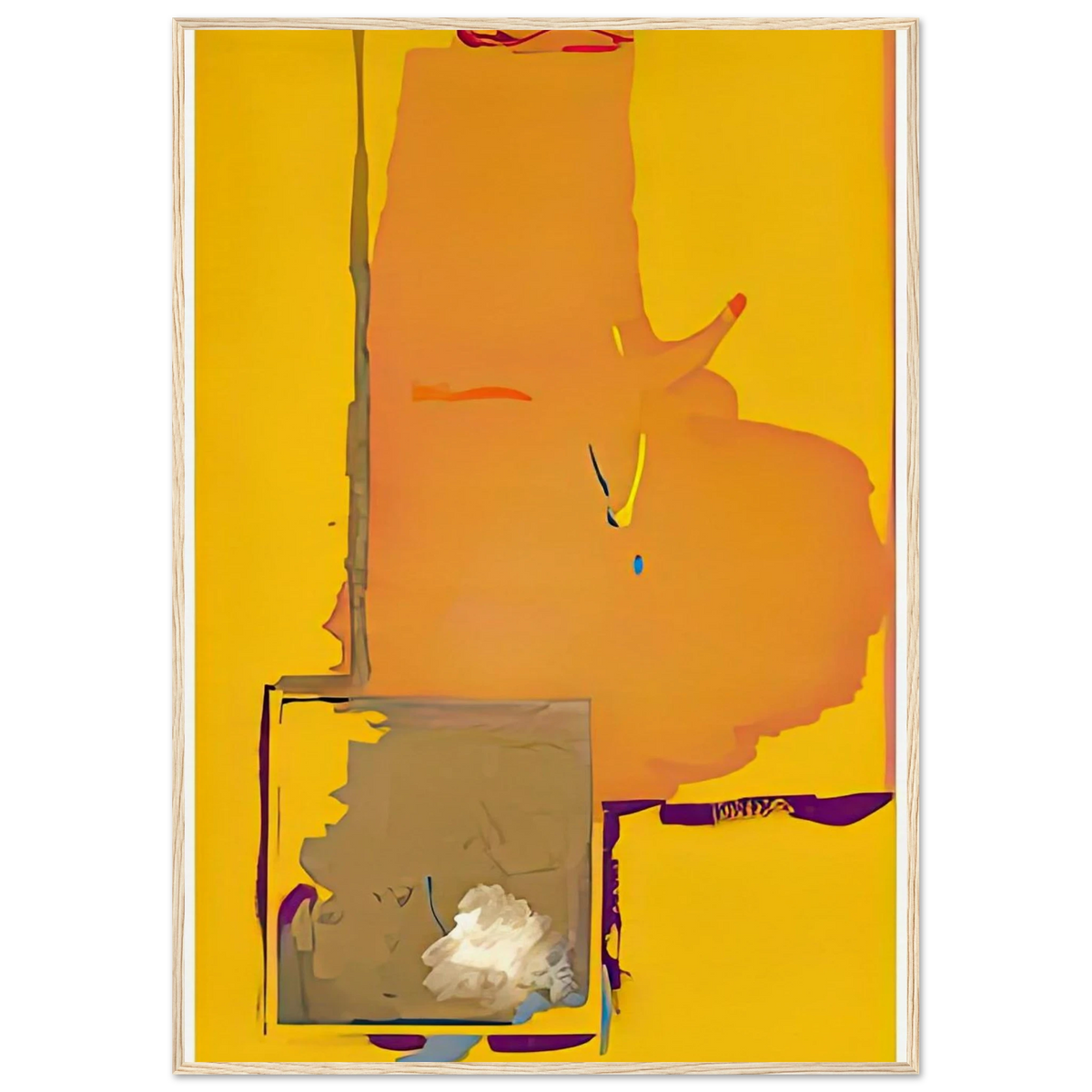 Mardi Gras, 1987- Framed Poster | Helen Frankenthaler Framed Prints Wall Art | Frankenthaler Helen