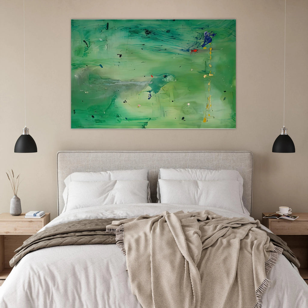 A Green Thought in a Green Shade, 1981- Poster | Helen Frankenthaler Poster | Frankenthaler Helen