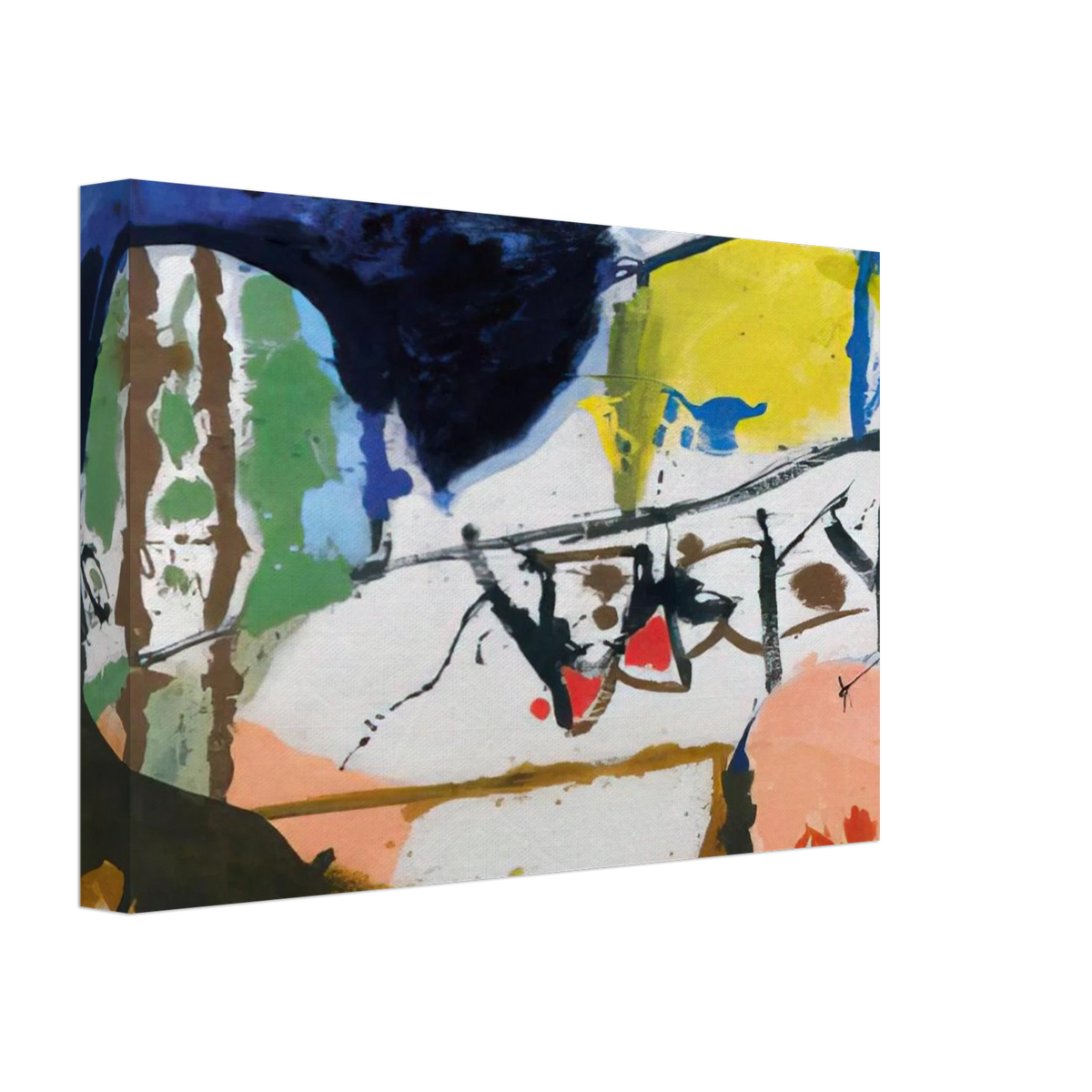 Acres - 1959 Canvas | Helen Frankenthaler Canvas | Frankenthaler Helen