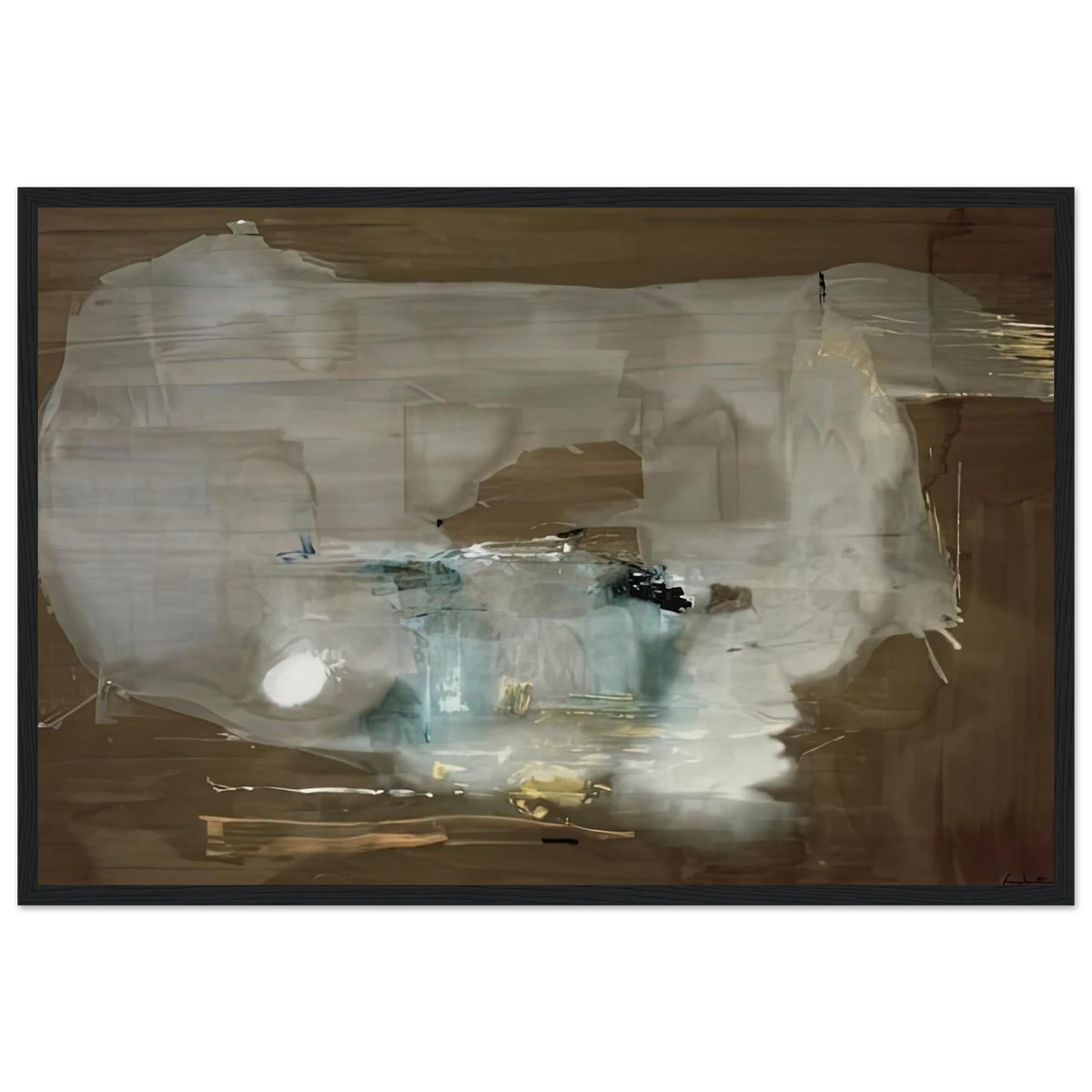 M, 1977- Framed Poster | Helen Frankenthaler Framed Prints Wall Art | Frankenthaler Helen