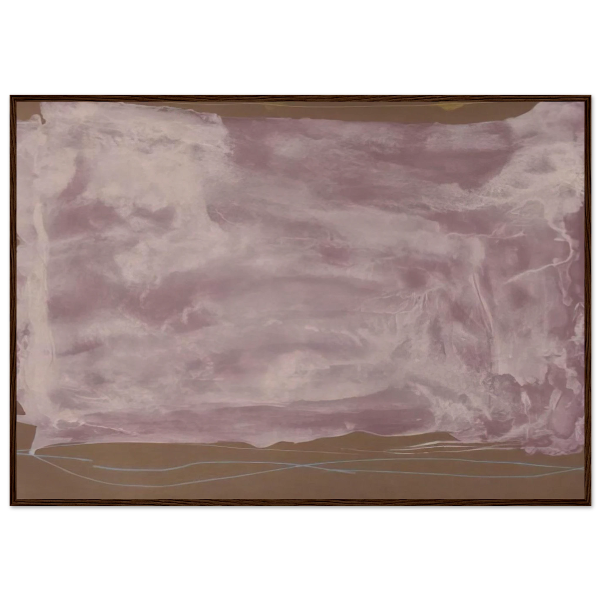 Soho Dreams - 1987 Framed Poster | Helen Frankenthaler Framed Prints Wall Art | Frankenthaler Helen