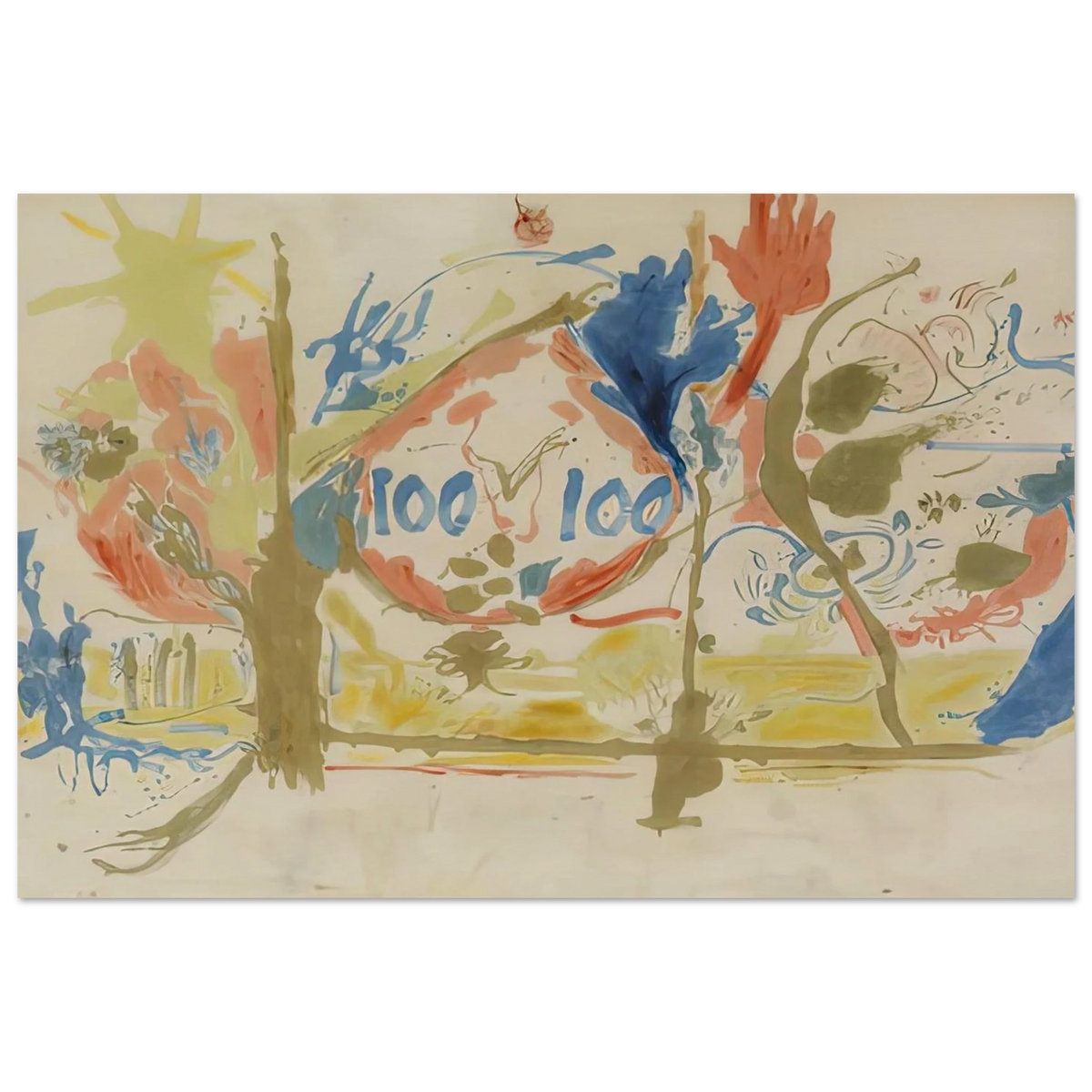 Eden, 1956- Poster | Helen Frankenthaler Poster | Frankenthaler Helen