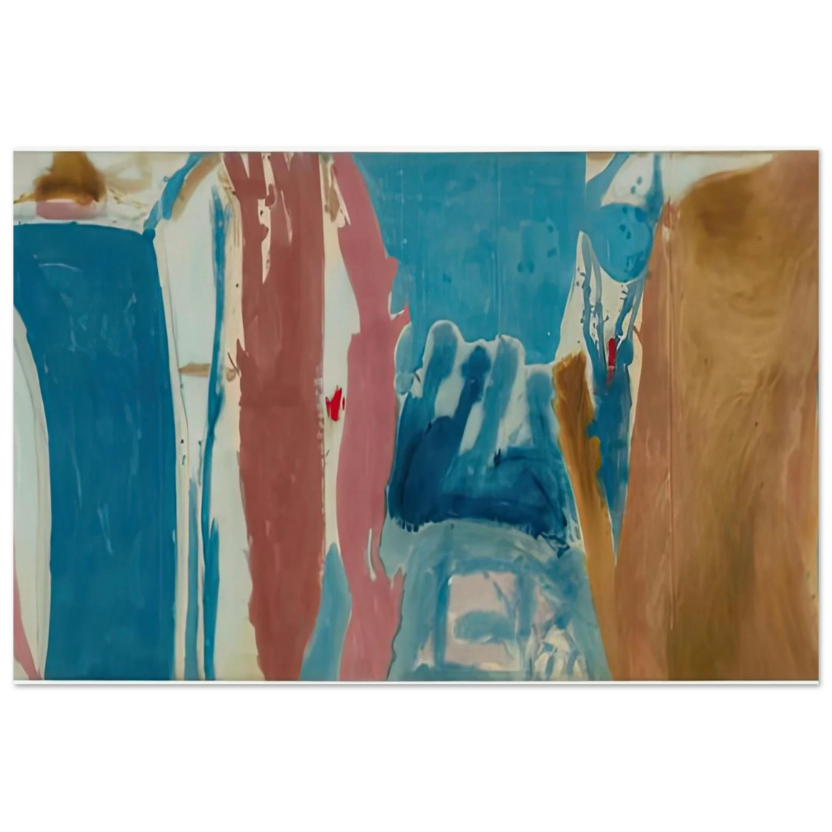 Open Wall, 1953- Poster | Helen Frankenthaler Poster | Frankenthaler Helen