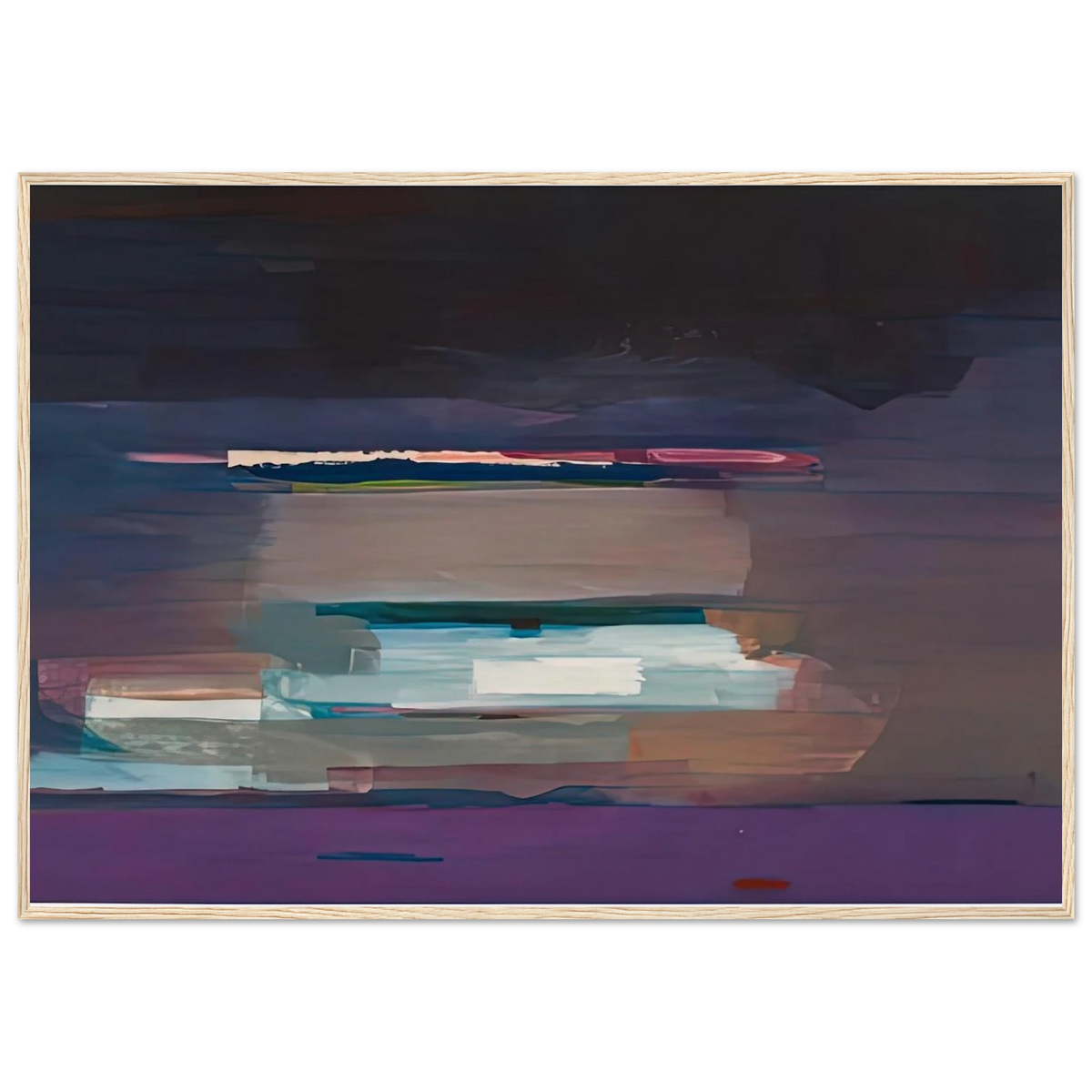 Viewpoint I, 1974- Framed Poster | Helen Frankenthaler Framed Prints Wall Art | Frankenthaler Helen