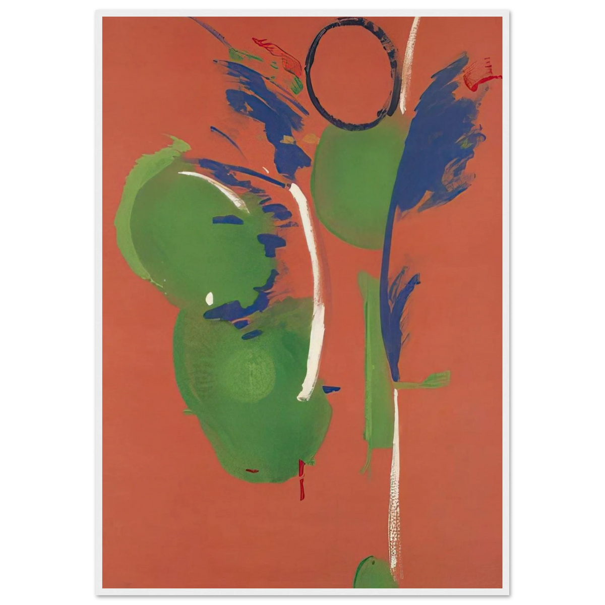 Mary, Mary - 1987 Framed Poster | Helen Frankenthaler Framed Prints Wall Art | Frankenthaler Helen