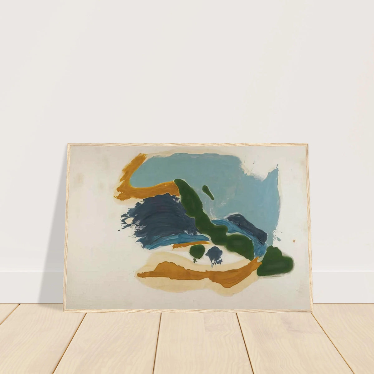 Tuscany - 1963 Framed Poster | Helen Frankenthaler Framed Prints Wall Art | Frankenthaler Helen