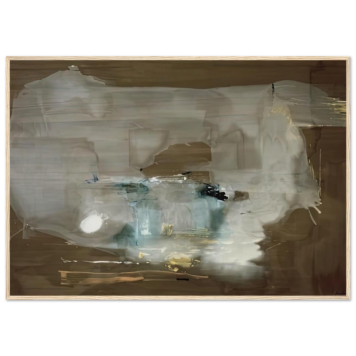 M, 1977- Framed Poster | Helen Frankenthaler Framed Prints Wall Art | Frankenthaler Helen