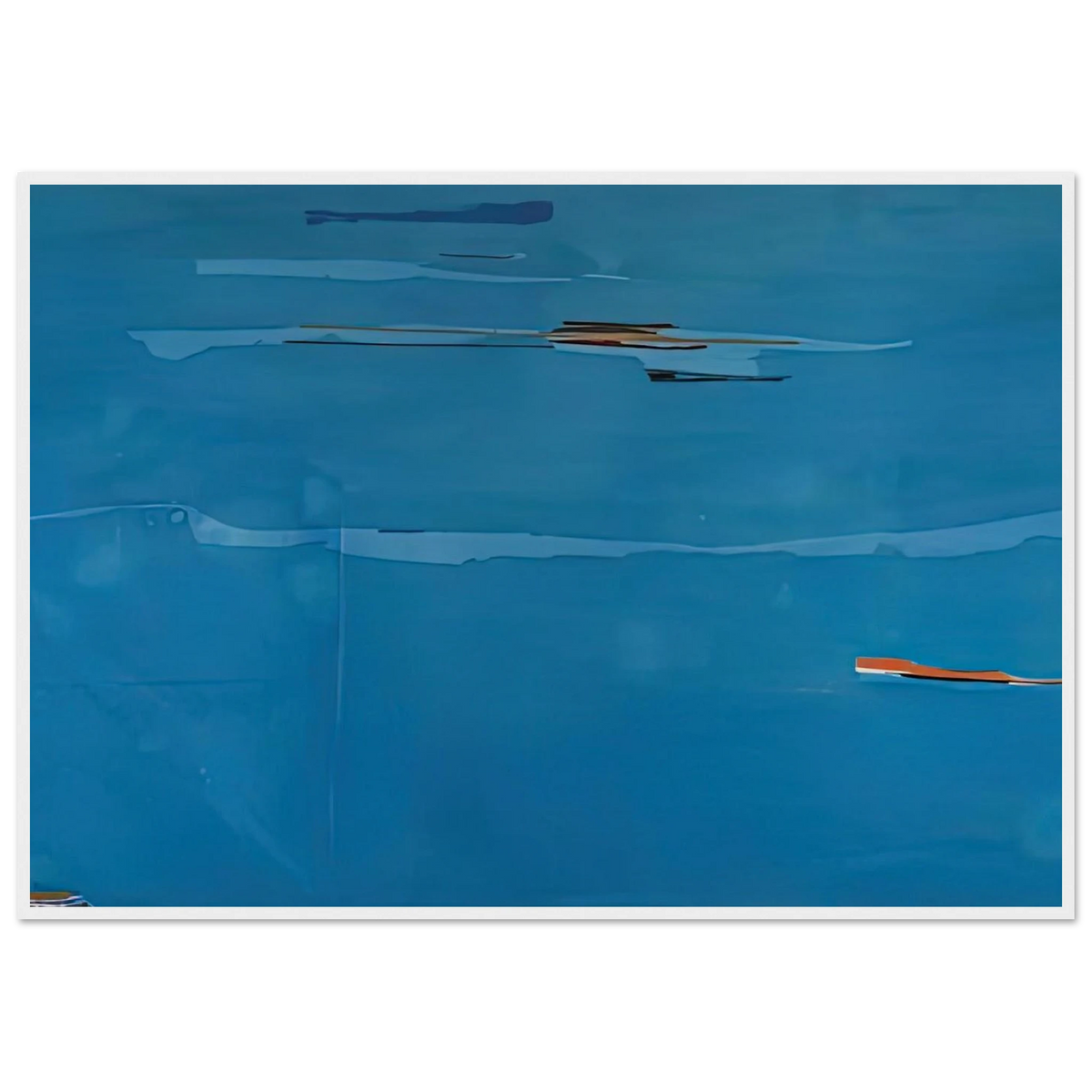 Ocean Drive West #1, 1974- Framed Poster | Helen Frankenthaler Framed Prints Wall Art | Frankenthaler Helen