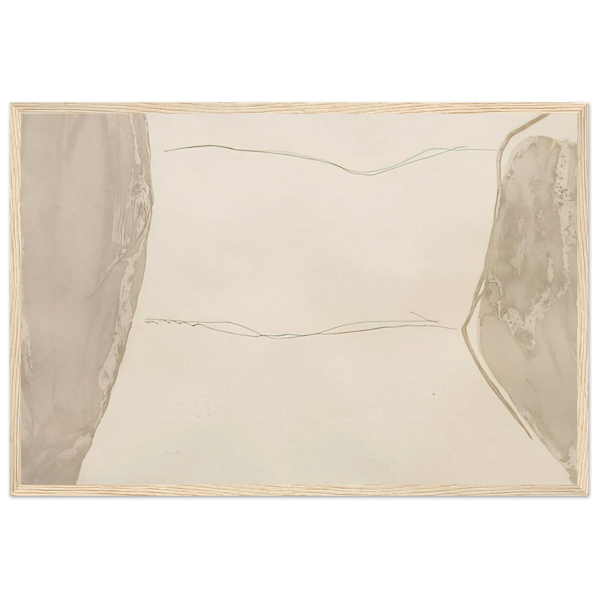 Ponti - 1973 Framed Poster | Helen Frankenthaler Framed Prints Wall Art | Frankenthaler Helen