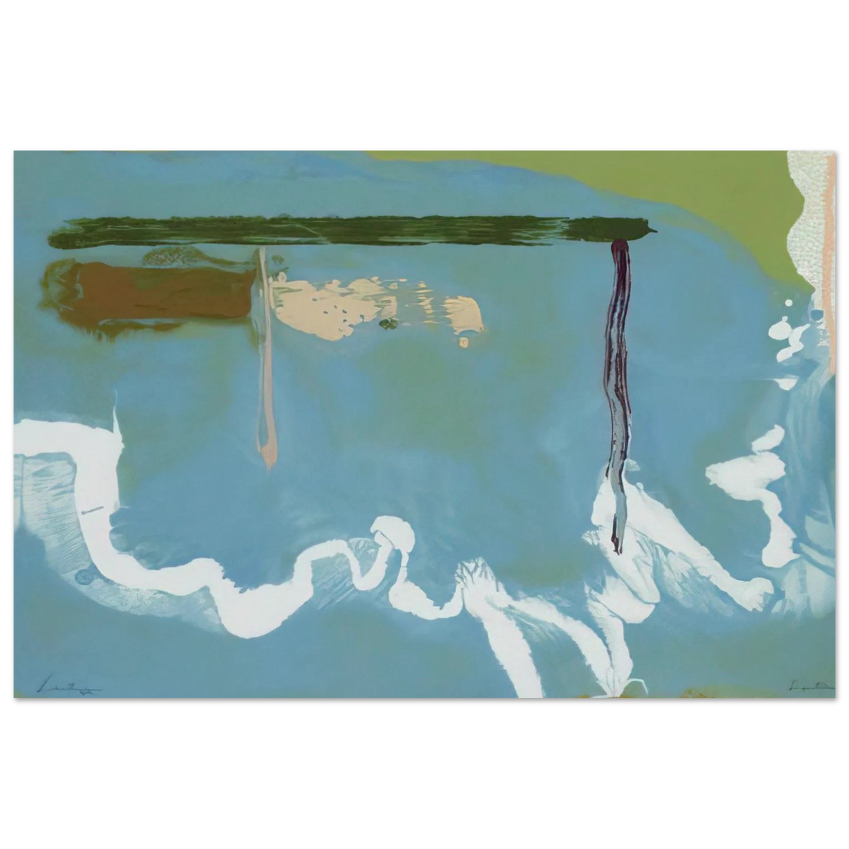 Skywriting - 1997 Poster | Helen Frankenthaler Poster | Frankenthaler Helen