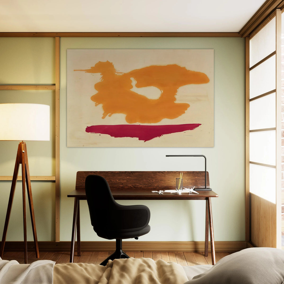 Only Orange - 1963 Poster | Helen Frankenthaler Poster | Frankenthaler Helen