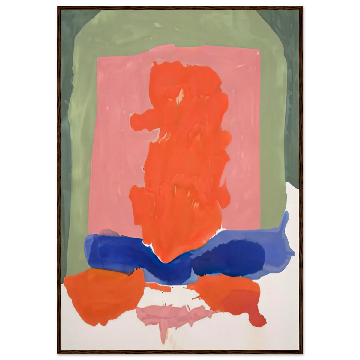 Small's Paradise, 1964- Framed Poster | Helen Frankenthaler Framed Prints Wall Art | Frankenthaler Helen