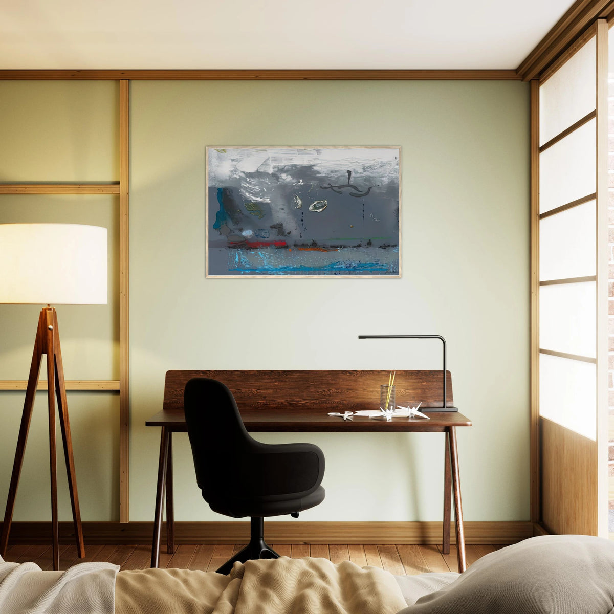Vespers, 1992- Framed Poster | Helen Frankenthaler Framed Prints Wall Art | Frankenthaler Helen