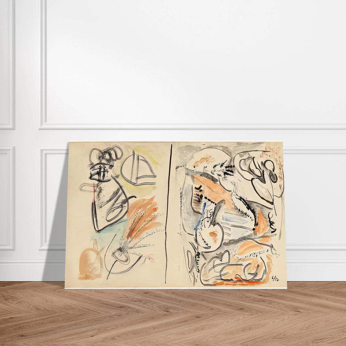 Window Shade No. 2, 1952- Poster | Helen Frankenthaler Poster | Frankenthaler Helen