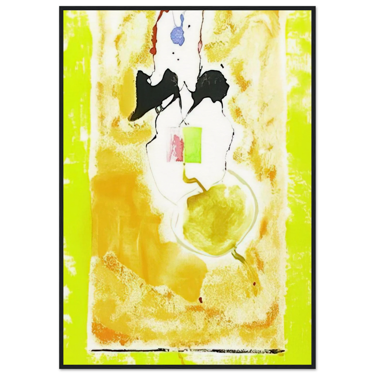 Solar Imp - 2001 Framed Poster | Helen Frankenthaler Framed Prints Wall Art | Frankenthaler Helen