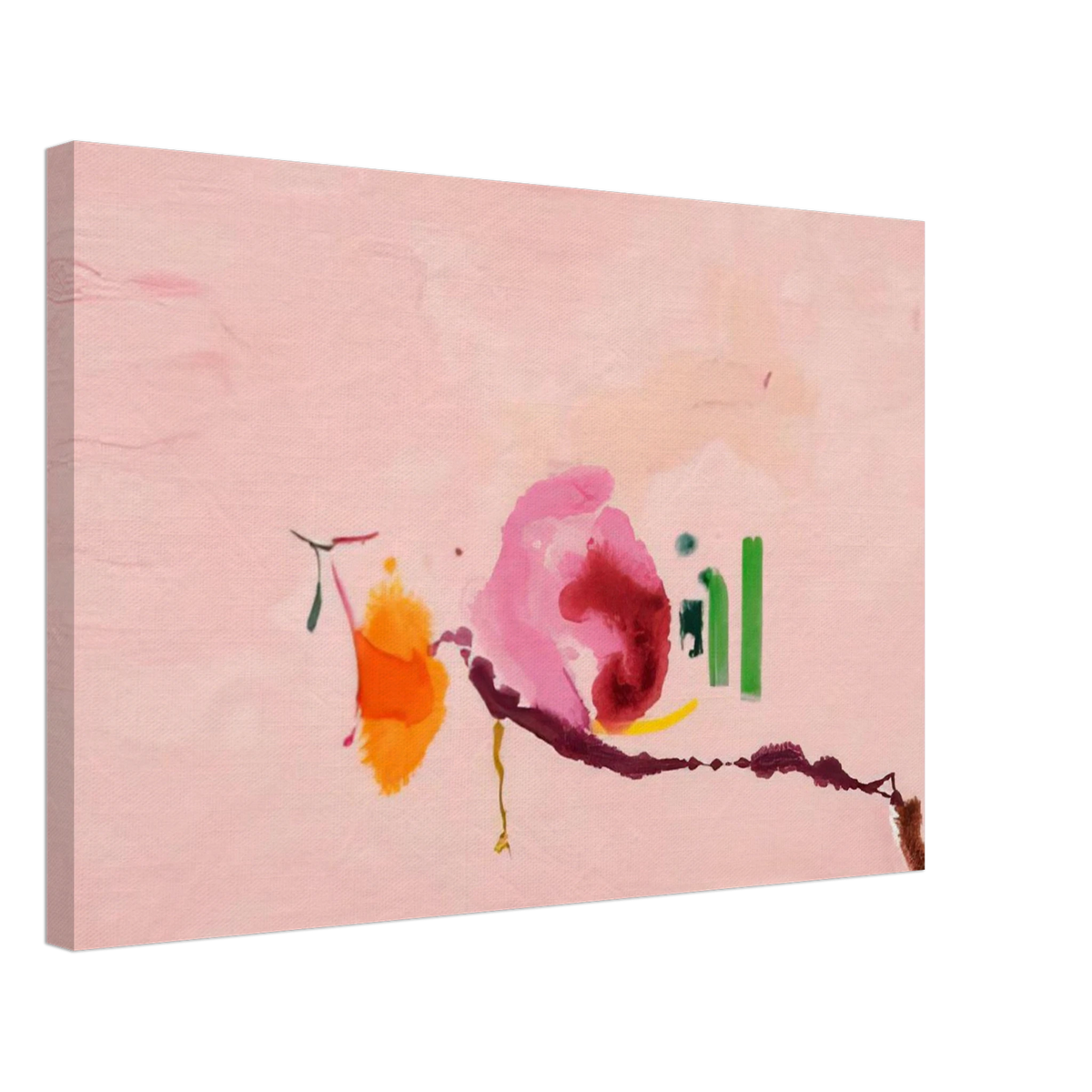 Flirt - 1995 Canvas | Helen Frankenthaler Canvas | Frankenthaler Helen