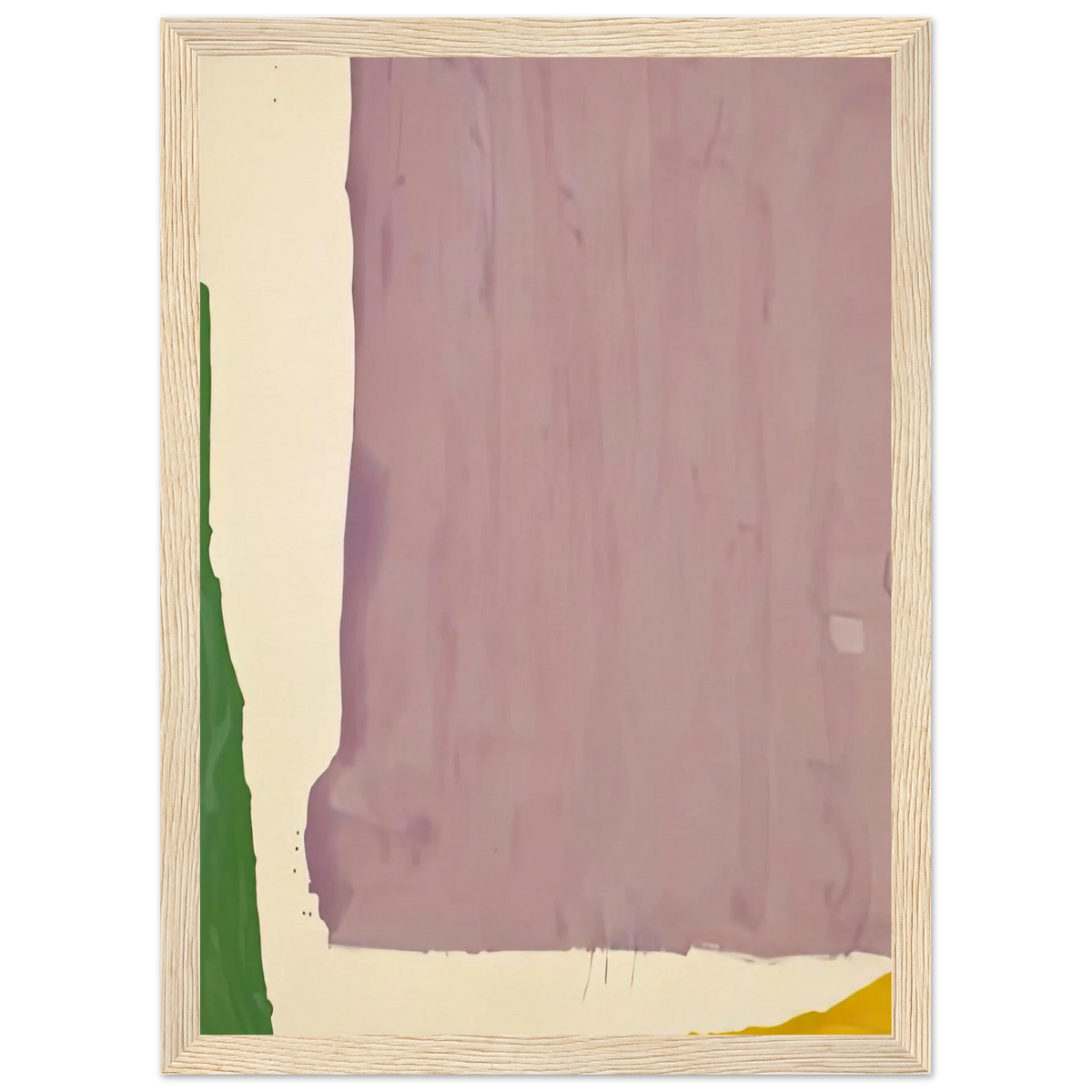 Mauve District, 1966- Framed Poster | Helen Frankenthaler Framed Prints Wall Art | Frankenthaler Helen