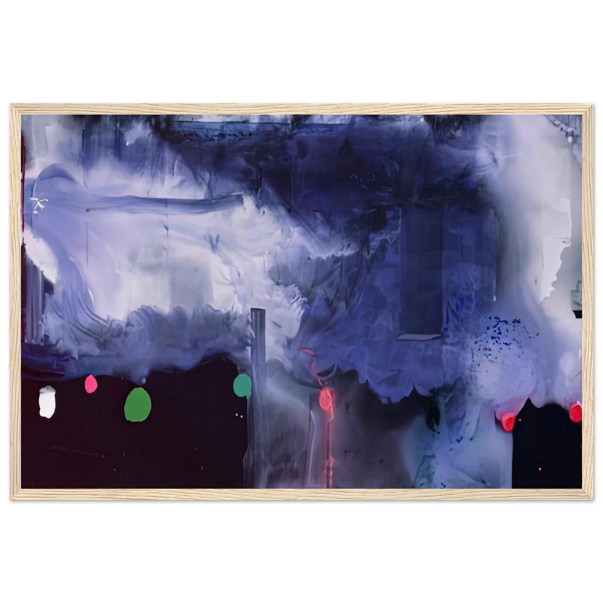Star Gazing, 1989- Framed Poster | Helen Frankenthaler Framed Prints Wall Art | Frankenthaler Helen