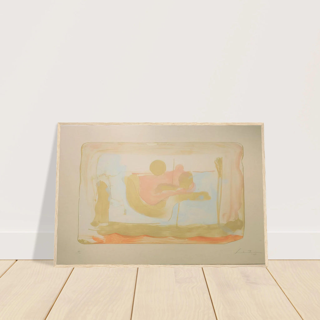 Reflections I - 1995 Framed Poster | Helen Frankenthaler Framed Prints Wall Art | Frankenthaler Helen