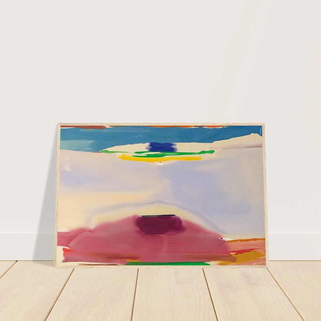 Leveling - 1973 Framed Poster | Helen Frankenthaler Framed Prints Wall Art | Frankenthaler Helen
