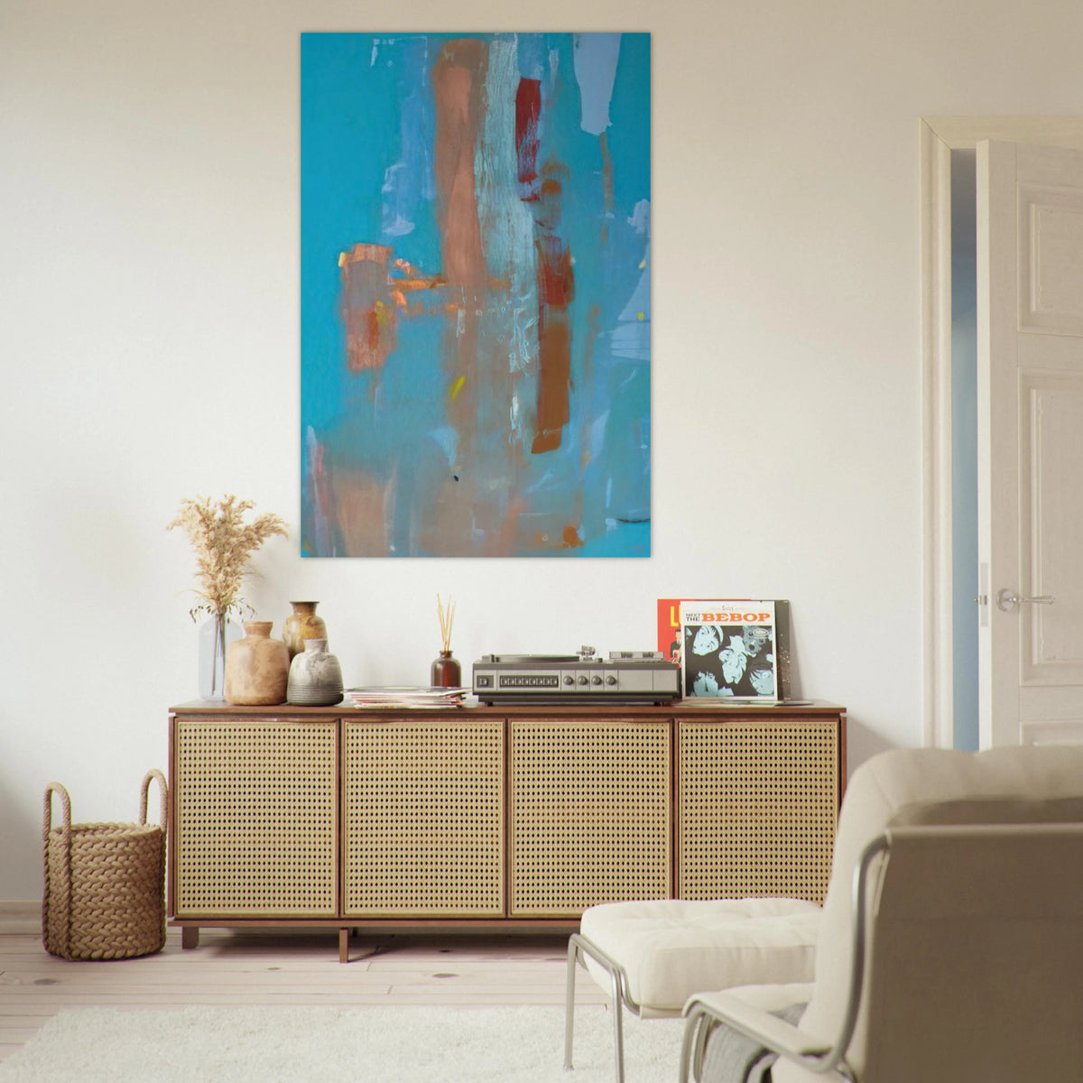 In on Blue - 1976 Poster | Helen Frankenthaler Poster | Frankenthaler Helen