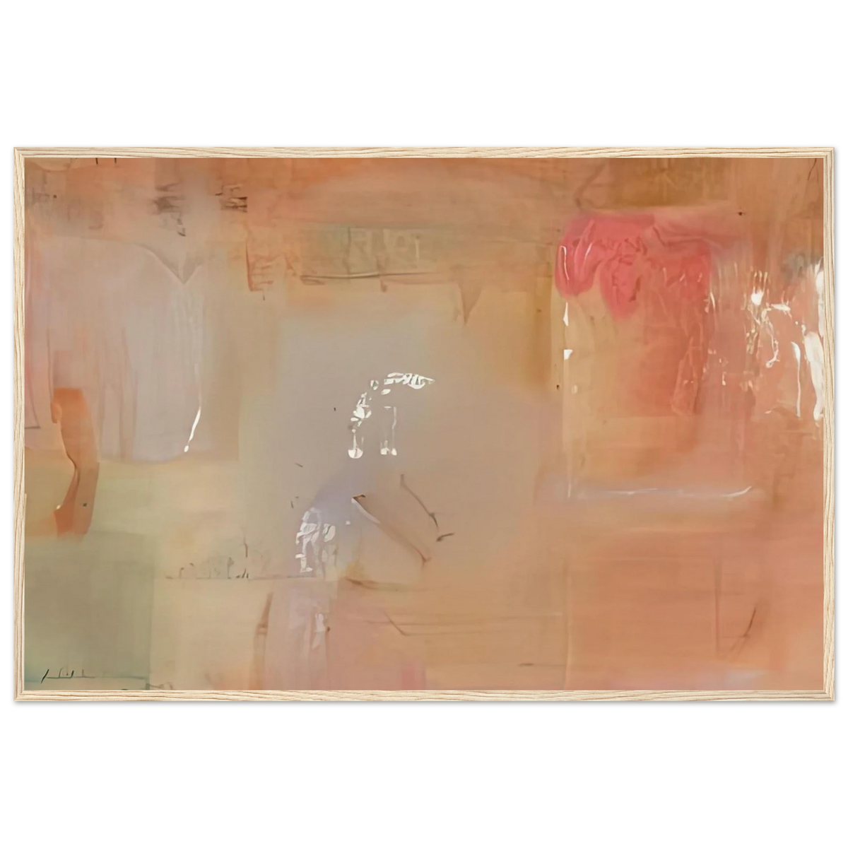 Feather, 1979- Framed Poster | Helen Frankenthaler Framed Prints Wall Art | Frankenthaler Helen