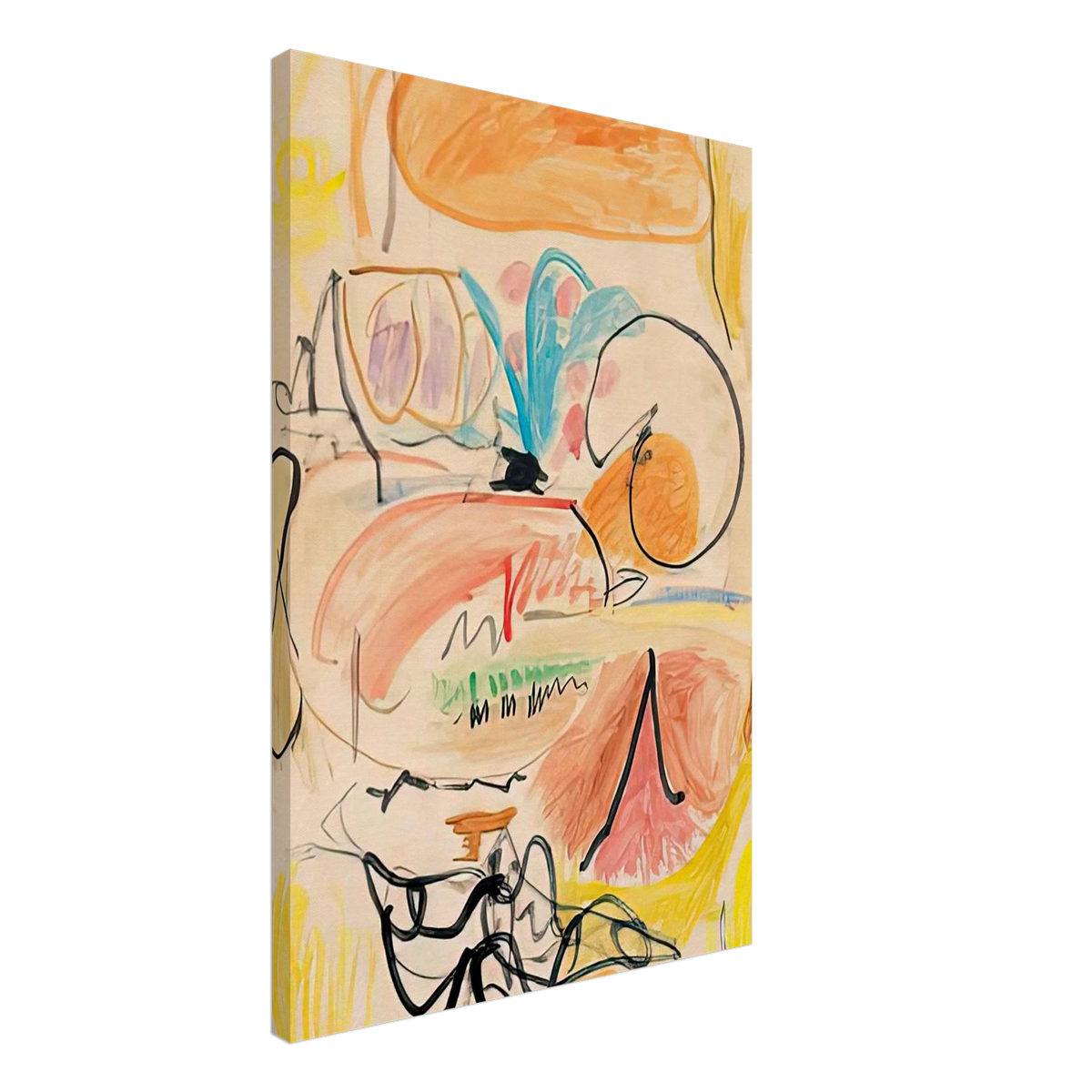 Window Shade No. 1, 1952- Canvas | Helen Frankenthaler Canvas | Frankenthaler Helen
